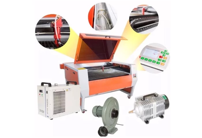 MÁQUINA LASER CO2 - BRK 1610 - 100W - Imagem 3